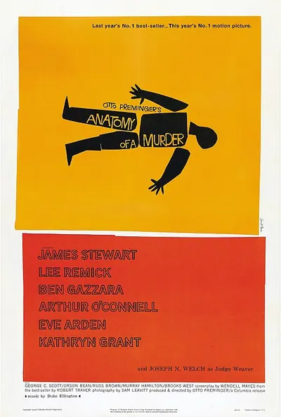 Anatomy of a Murder poster