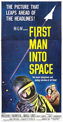 First Man into Space poster