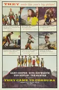 They Came to Cordura poster