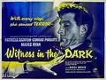 Witness in the Dark poster