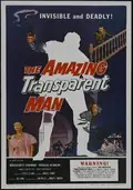 The Amazing Transparent Man poster