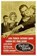 Portrait in Black poster