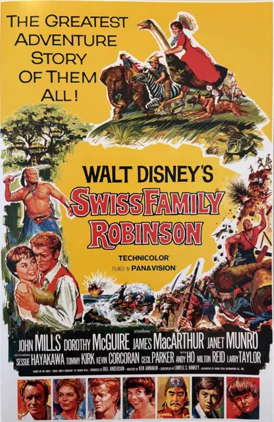 Swiss Family Robinson poster