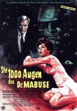 The Thousand Eyes of Dr. Mabuse poster