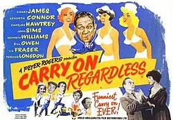 Carry On Regardless poster
