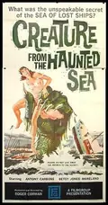 Creature from the Haunted Sea poster