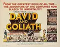 David and Goliath poster