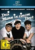 Drei Mann in einem Boot poster
