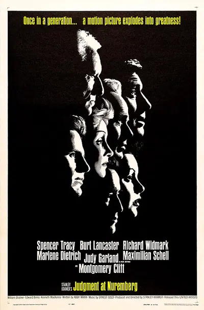 Judgment at Nuremberg poster