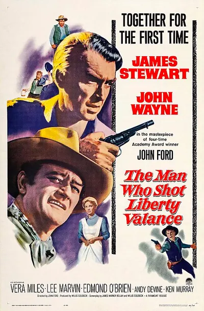 The Man Who Shot Liberty Valance poster