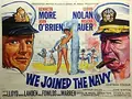 We Joined the Navy poster