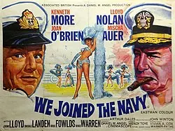 We Joined the Navy poster
