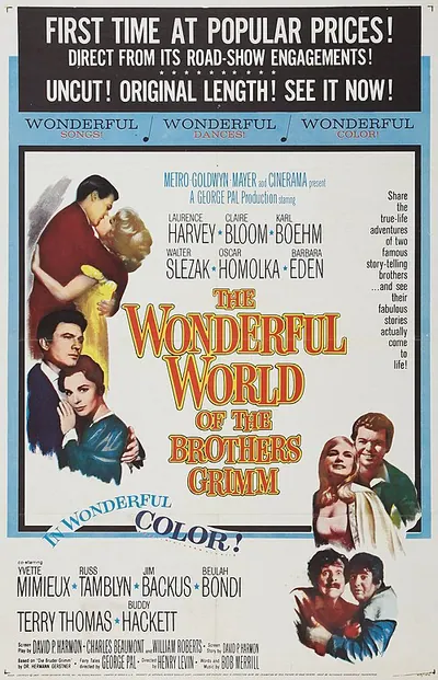 The Wonderful World of the Brothers Grimm poster