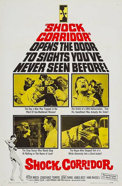 Shock Corridor poster