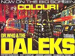 Dr. Who and the Daleks poster