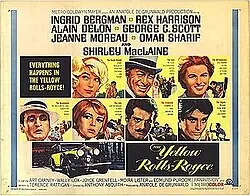 The Yellow Rolls-Royce poster
