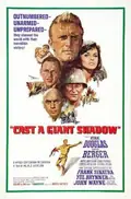 Cast a Giant Shadow poster