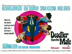 Deadlier Than the Male poster