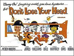 Don't Lose Your Head poster