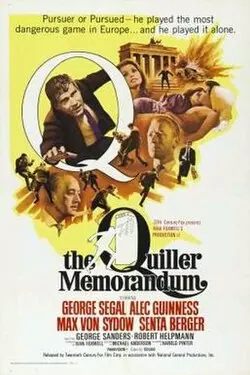 The Quiller Memorandum poster