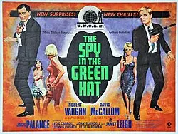 The Spy in the Green Hat poster