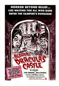 Blood of Dracula's Castle poster