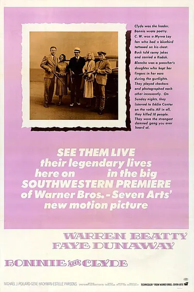 Bonnie and Clyde poster