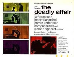 The Deadly Affair poster
