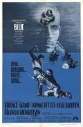 Blue poster