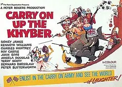 Carry on Up the Khyber poster