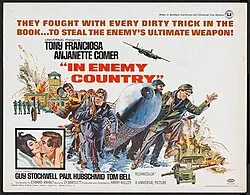 In Enemy Country poster