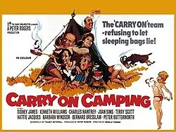 Carry on Camping poster