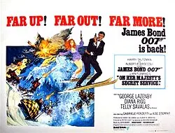 On Her Majesty's Secret Service poster
