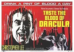 Taste the Blood of Dracula poster
