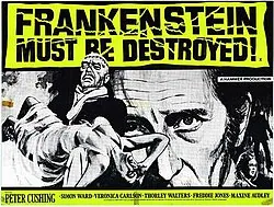 Frankenstein Must Be Destroyed poster