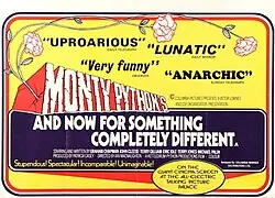Monty Python's and Now for Something Completely Different poster
