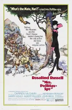 Mrs. Pollifax — Spy poster