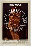 Cahill U.S. Marshal poster