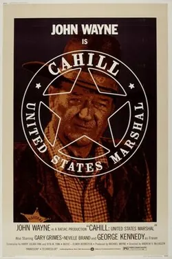 Cahill: United States Marshal poster