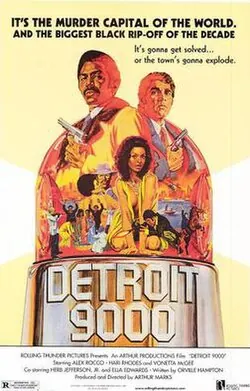Detroit 9000 poster