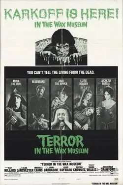 Terror in the Wax Museum poster