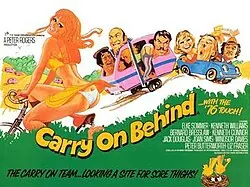 Carry On Behind poster
