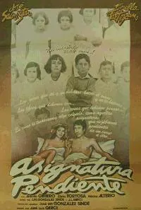 Asignatura pendiente poster