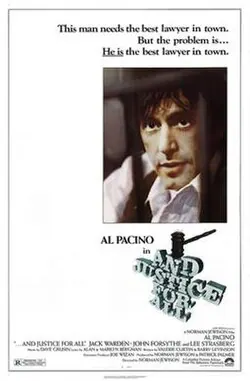 And Justice for All poster