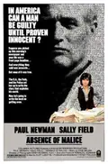 Absence of Malice poster
