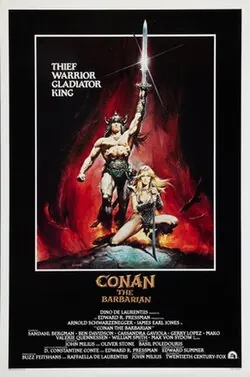 Conan the Barbarian poster