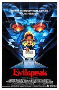 Evilspeak poster
