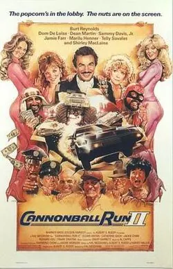 Cannonball Run II poster