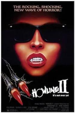 Howling II: ... Your Sister Is a Werewolf poster