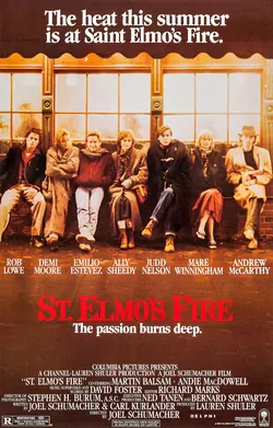 St. Elmo's Fire poster